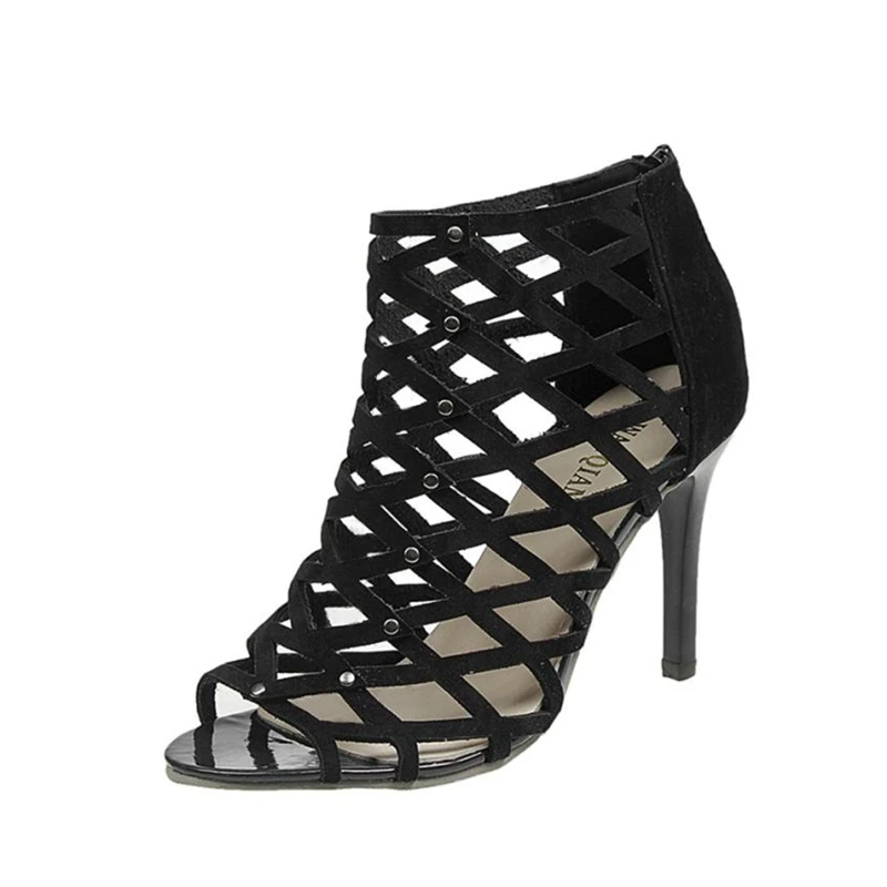 Women's Fashion Peep Toe High Heels Shoes Rivet Roman Gladiator Sandals high heels woman of 2018 womens heels ladies A0822#30
Women's Fashion Peep Toe High Heels Shoes Rivet Roman Gladiator Sandals high heels woman of 2018 womens heels ladies A0822#30
