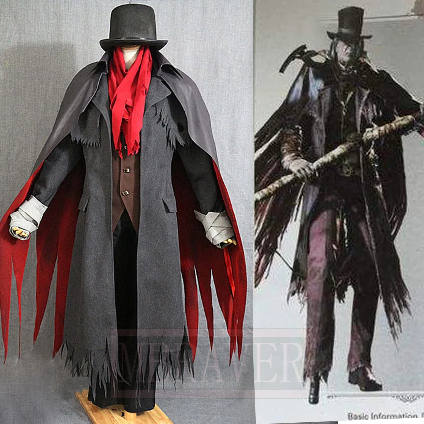 Bloodborne Gehrman The First Hunter Full Set Uniform Cosplay Costume Custom Made Any size
Bloodborne Gehrman The First Hunter Full Set Uniform Cosplay Costume Custom Made Any size