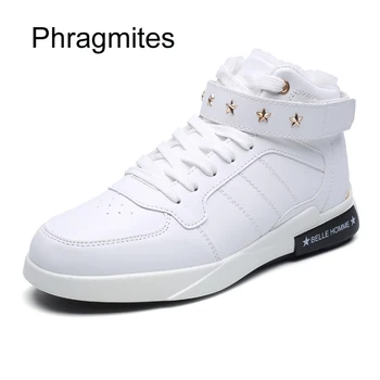 Phragmites Free Shipping White Fur Boots High Top Warm Men Casual Shoes Ins Hot Sale Men Boots Leather Sneakers Tenis Masculino
Phragmites Free Shipping White Fur Boots High Top Warm Men Casual Shoes Ins Hot Sale Men Boots Leather Sneakers Tenis Masculino