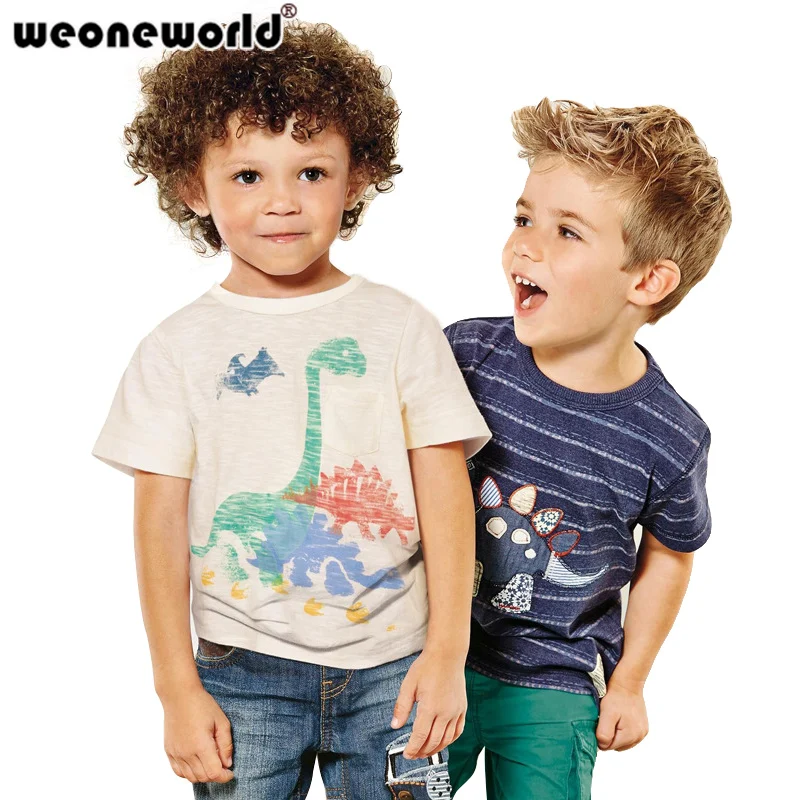 WEONEWORLD 2018 Kids Clothes Baby Boy Clothes Boys Cute Cartoon Cotton Dinosaur Pattern Short Sleeve O-Neck T-shirt Baby T-shirt
WEONEWORLD 2018 Kids Clothes Baby Boy Clothes Boys Cute Cartoon Cotton Dinosaur Pattern Short Sleeve O-Neck T-shirt Baby T-shirt