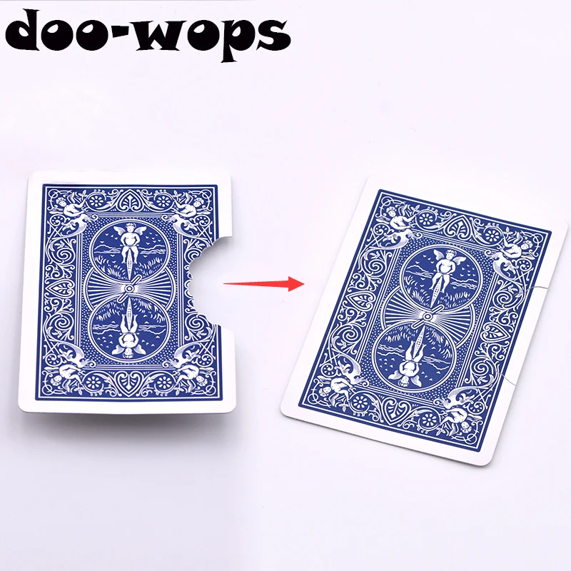 Professional Bite Out Card Magic Tricks Magician Close Up Illusions Gimmick Props Mentalism Comedy Card Restore Magia
Professional Bite Out Card Magic Tricks Magician Close Up Illusions Gimmick Props Mentalism Comedy Card Restore Magia