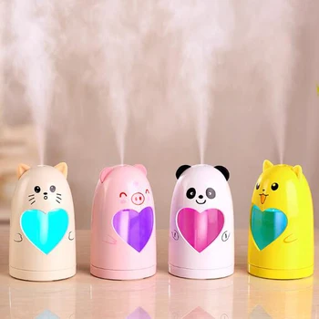 Mini USB Panda Cartoon Air Humidifier Silent Ultrasonic Diffuser Mist Maker Colorful LED Night Light Home Office Car Humidifier
Mini USB Panda Cartoon Air Humidifier Silent Ultrasonic Diffuser Mist Maker Colorful LED Night Light Home Office Car Humidifier