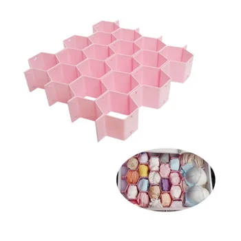 8-Piece Honeycomb Drawer Clapboard Closet Divider Cabinet Cellular Partitions Underwear Organizer Cosmetic Plastic Storage Box
8-Piece Honeycomb Drawer Clapboard Closet Divider Cabinet Cellular Partitions Underwear Organizer Cosmetic Plastic Storage Box