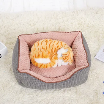 Soft Dog Bed Mat Cotton Linen Corn Kernels Pad for Small Medium Pets Bed House Cushion With Removable Pet Mat Nest Pet Supplies
Soft Dog Bed Mat Cotton Linen Corn Kernels Pad for Small Medium Pets Bed House Cushion With Removable Pet Mat Nest Pet Supplies