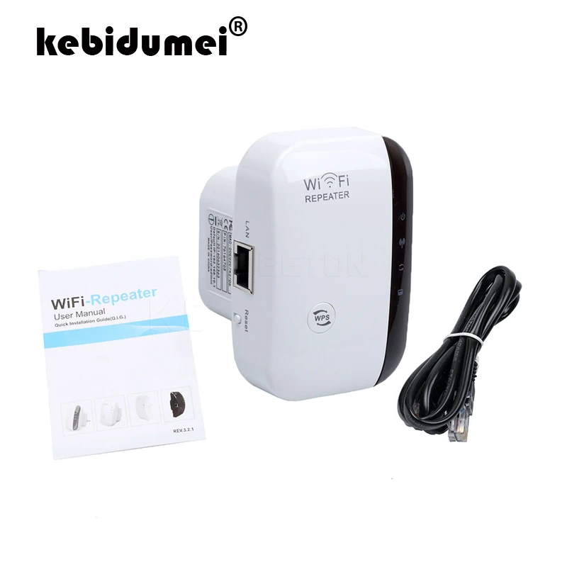 Wireless Wifi Repeater 802.11N/B/G Network Router 300Mbps Range Expander Signal Antennas Booster Extend for Enterprise EU/US
Wireless Wifi Repeater 802.11N/B/G Network Router 300Mbps Range Expander Signal Antennas Booster Extend for Enterprise EU/US