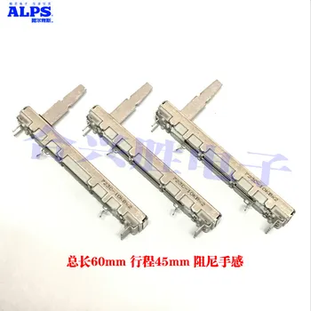 Japanese ALPS sliding potentiometer RS45112A400G double B10K mixer volume pusher damping feel
Japanese ALPS sliding potentiometer RS45112A400G double B10K mixer volume pusher damping feel
