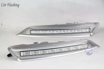 Car Flashing 1set For Honda Crosstour 2011 2012 2013 Daytime Running Lights fog lamp cover headlight 12V Daylight car-styling
Car Flashing 1set For Honda Crosstour 2011 2012 2013 Daytime Running Lights fog lamp cover headlight 12V Daylight car-styling