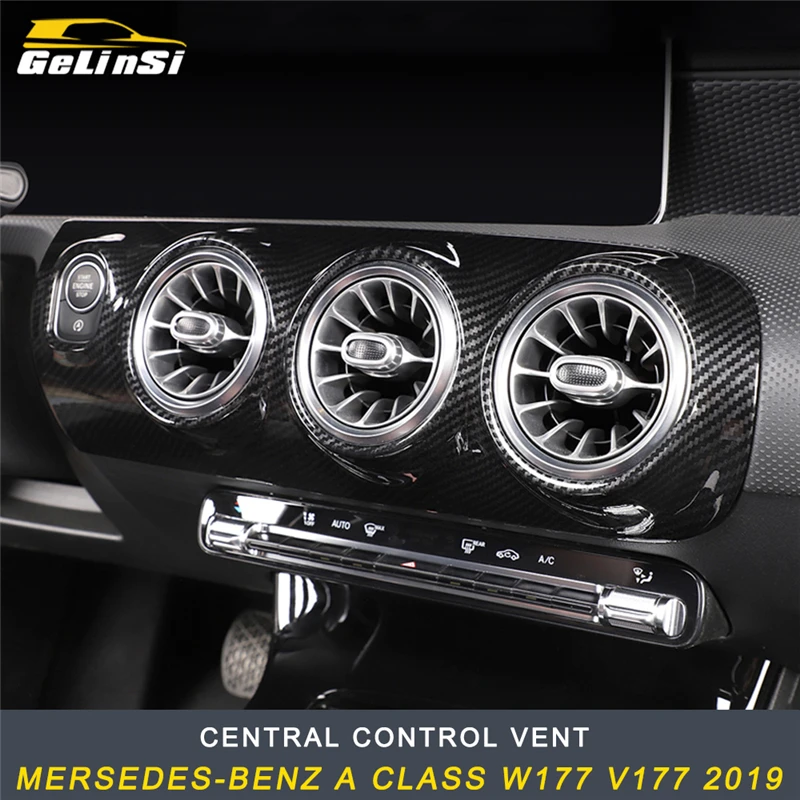 GELINSI for Mersedes-benz A Class W177 V177 2019 Auto Car Center Console Air Outlet Vent Frame Sticker Trim Cover Accessories
GELINSI for Mersedes-benz A Class W177 V177 2019 Auto Car Center Console Air Outlet Vent Frame Sticker Trim Cover Accessories