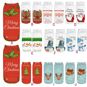 Women's 3D Cartoon socks Funny Christmas Cute Novelty Print Ankle Socks Xmas funny socks kawaii korean Sokken Skarpetki
Women's 3D Cartoon socks Funny Christmas Cute Novelty Print Ankle Socks Xmas funny socks kawaii korean Sokken Skarpetki