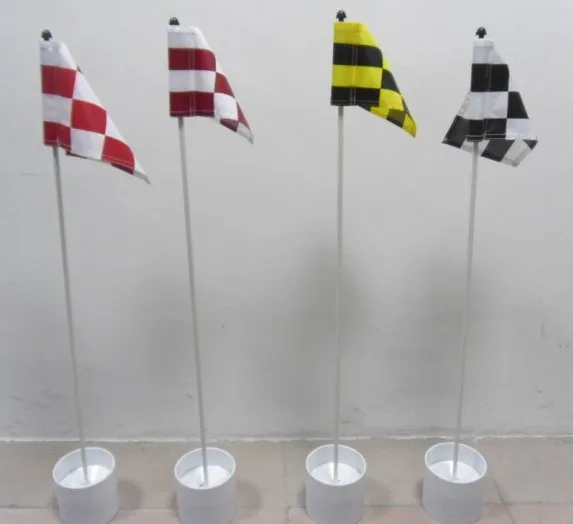 Image Putts5 2016 mini golf flag ringstaff putts5 cup nylon cloth mini golf flag