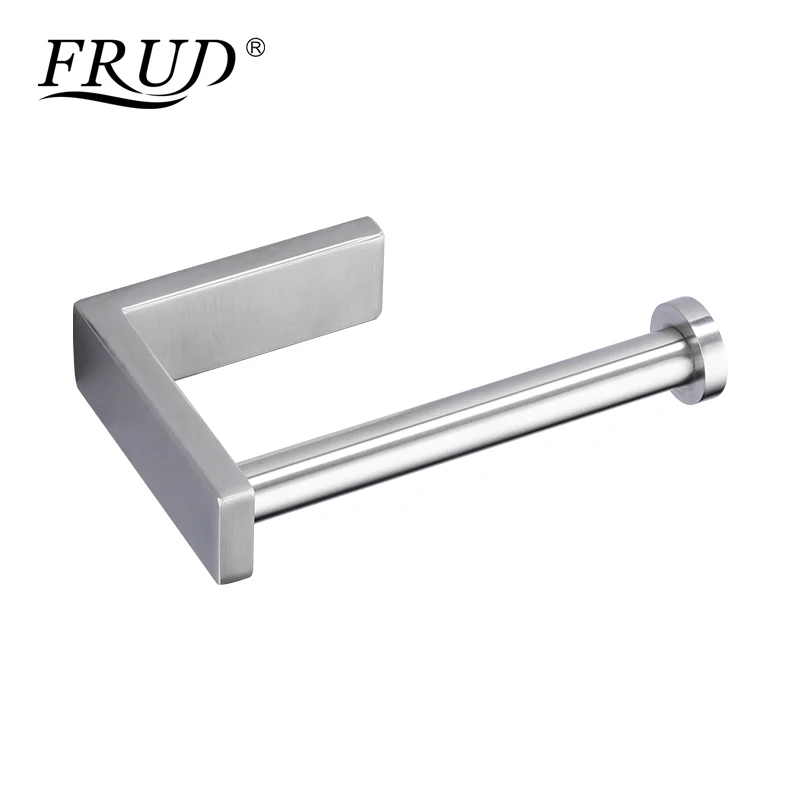 FRUD Modern Style Paper Holder Toilet 304 Stainless Steel Wall Mounted Bathroom Kitchen Accessory Rack Holders Y14009
FRUD Modern Style Paper Holder Toilet 304 Stainless Steel Wall Mounted Bathroom Kitchen Accessory Rack Holders Y14009