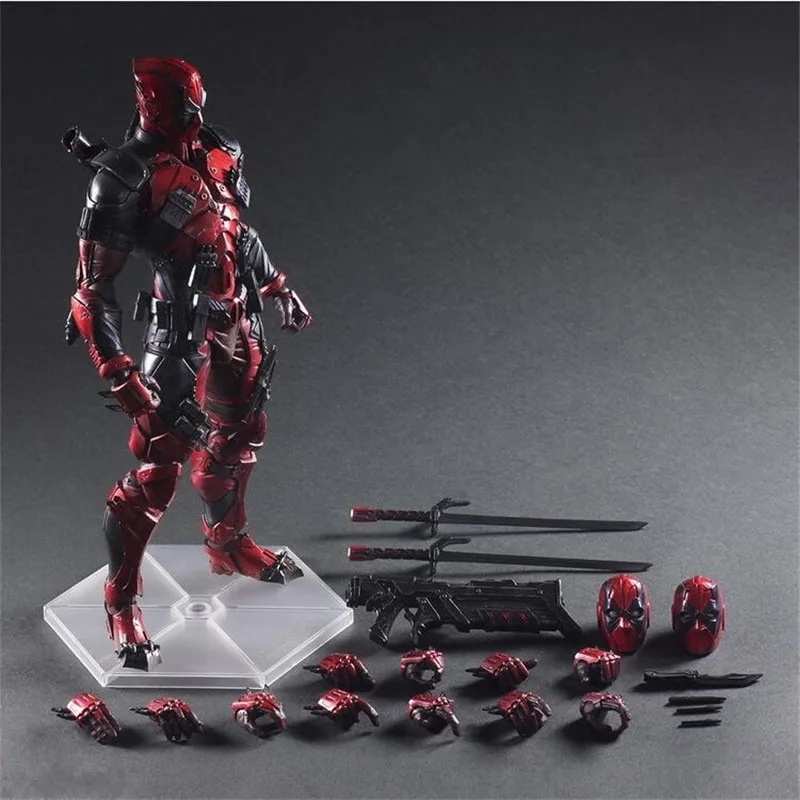 Deadpool Figure Wolverine X Men X-MEN Play Arts Kai Deadpool Wade Winston Wilson Play Art KAI PVC Action Figure 26cm Doll Toy
Deadpool Figure Wolverine X Men X-MEN Play Arts Kai Deadpool Wade Winston Wilson Play Art KAI PVC Action Figure 26cm Doll Toy