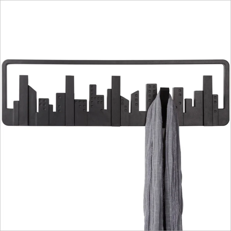 Horizon Coat Hook Wall Hanging Hook Door Hangers Multi-Group Hook Home Decoration Hooks Black
Horizon Coat Hook Wall Hanging Hook Door Hangers Multi-Group Hook Home Decoration Hooks Black