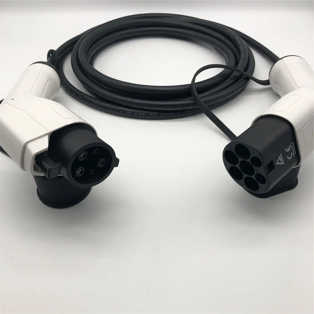 5Meter 16Amp SAE J1772 EV Plug Type 1 EV Charger lead Type 2 to Type 1 EV Charging Cable Electric Vehicle Charging Station
5Meter 16Amp SAE J1772 EV Plug Type 1 EV Charger lead Type 2 to Type 1 EV Charging Cable Electric Vehicle Charging Station