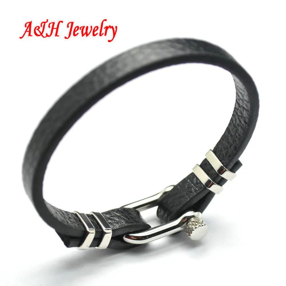 5pcs New Design Genuine Cowhide Leather With Stainless Steel Turnbuckle Bracelets Fashion Men Jewelry Gift
5pcs New Design Genuine Cowhide Leather With Stainless Steel Turnbuckle Bracelets Fashion Men Jewelry Gift