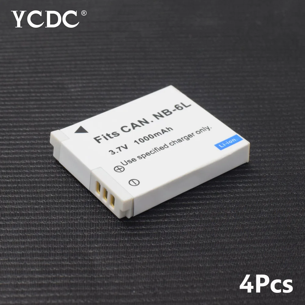3.7V 1000mAh Lithium NB-6L Battery For Powershot Camera Rechargeable Batteries SLR S90 S95 S120 D30 XF310 IXUS300 HS Bateria
3.7V 1000mAh Lithium NB-6L Battery For Powershot Camera Rechargeable Batteries SLR S90 S95 S120 D30 XF310 IXUS300 HS Bateria