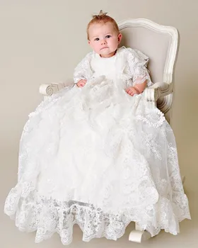 Gorgeous White Ivory Baby Girls Heirloom Christening Gown with Bonnet Baby Girls Boys Baptism Robe Dress
Gorgeous White Ivory Baby Girls Heirloom Christening Gown with Bonnet Baby Girls Boys Baptism Robe Dress