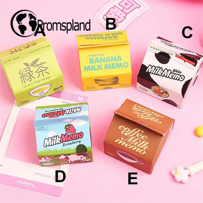 100pcs Milk Box Memos Beverage box Sticker Notes Self-Adhesive Memo Cartoon Memos PVC Office School Supplies Stationery 7.5cm
100pcs Milk Box Memos Beverage box Sticker Notes Self-Adhesive Memo Cartoon Memos PVC Office School Supplies Stationery 7.5cm