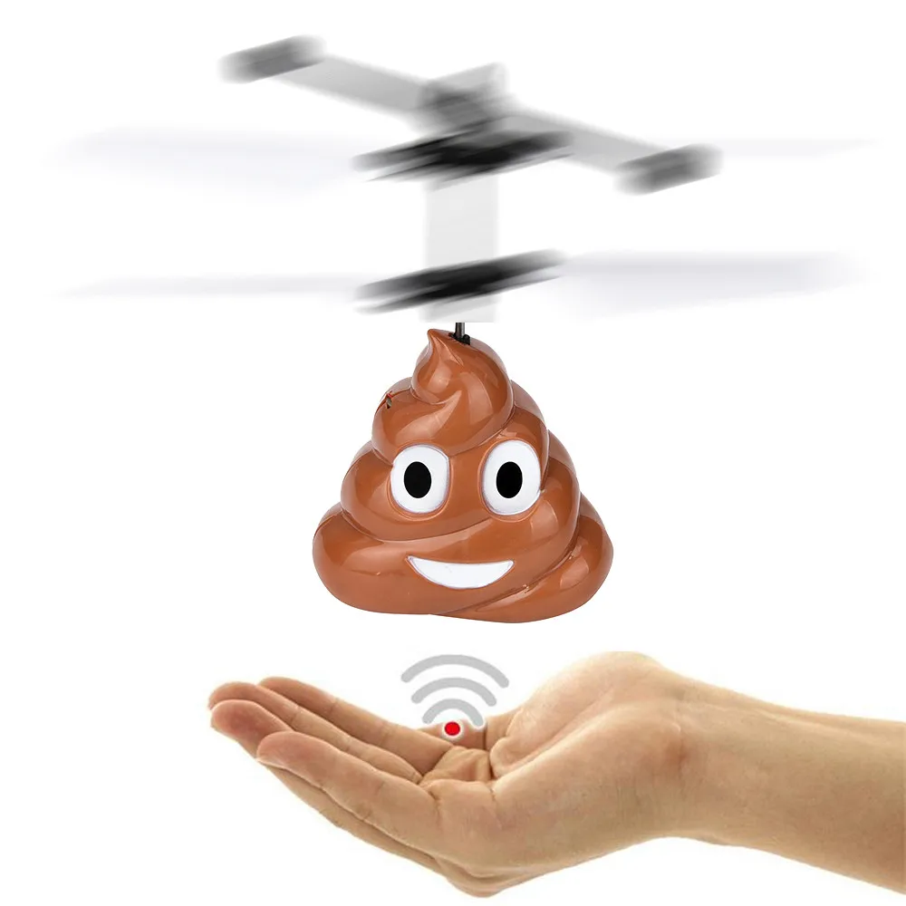 Funny Fashion Hand Flying Poop Ball Mini Induction Suspension RC Aircraft Flying Toy Drone High Quality gift for Child
Funny Fashion Hand Flying Poop Ball Mini Induction Suspension RC Aircraft Flying Toy Drone High Quality gift for Child