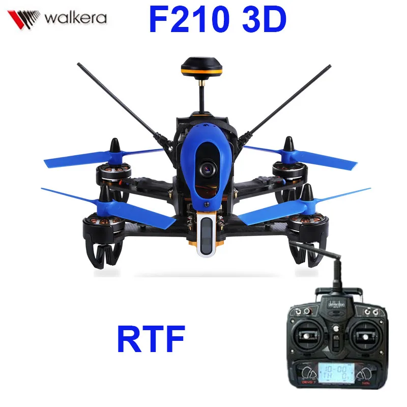 

(In Stock) Original Walkera F210 3D With Devo 7 Transmitter Racing Drone Quadcopter With OSD / 700TVL Camera RTF