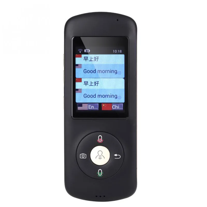2.4inch 41 Languages Photographing Text Translator Touch-Screen WIFI Bluetooth Pocket Interpreter Real Time Voice Language Mul
2.4inch 41 Languages Photographing Text Translator Touch-Screen WIFI Bluetooth Pocket Interpreter Real Time Voice Language Mul