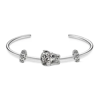 Basic Bangles Black Zirconia Dragon Head Karma Bead Skull Stopper Beads, Thomas Style Bangle Bracelet Jewelry Ts Gift For Women
Basic Bangles Black Zirconia Dragon Head Karma Bead Skull Stopper Beads, Thomas Style Bangle Bracelet Jewelry Ts Gift For Women