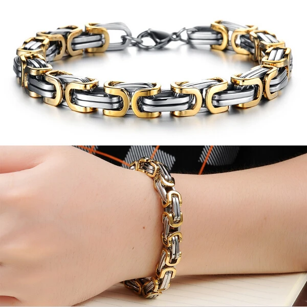 2016 Classic Design Punk 316L Stainless Steel Bracelet Special Biker Bicycle Motorcycle Chain For Mens Bracelets & Bangles
2016 Classic Design Punk 316L Stainless Steel Bracelet Special Biker Bicycle Motorcycle Chain For Mens Bracelets & Bangles
