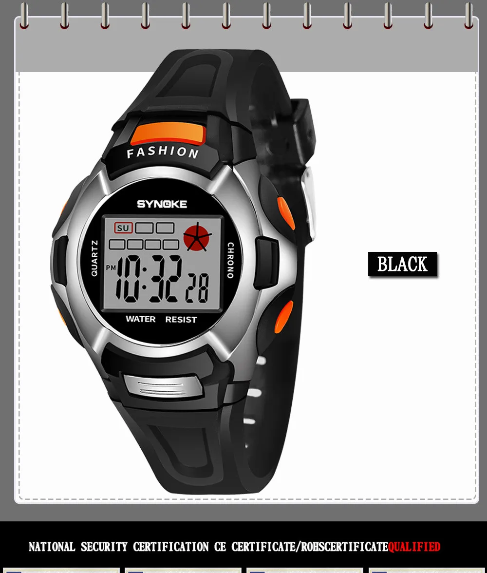 Children Boys Student Waterproof LED Digital Date Wristwatch Dress watch gifts for Children kids clock sport watch
Children Boys Student Waterproof LED Digital Date Wristwatch Dress watch gifts for Children kids clock sport watch