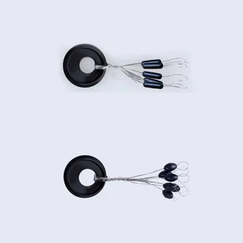 10 Pc 6 in 1 Black Rubber Cylindrical Oval Stopper Fishing Bobber Float Plastic Float
10 Pc 6 in 1 Black Rubber Cylindrical Oval Stopper Fishing Bobber Float Plastic Float