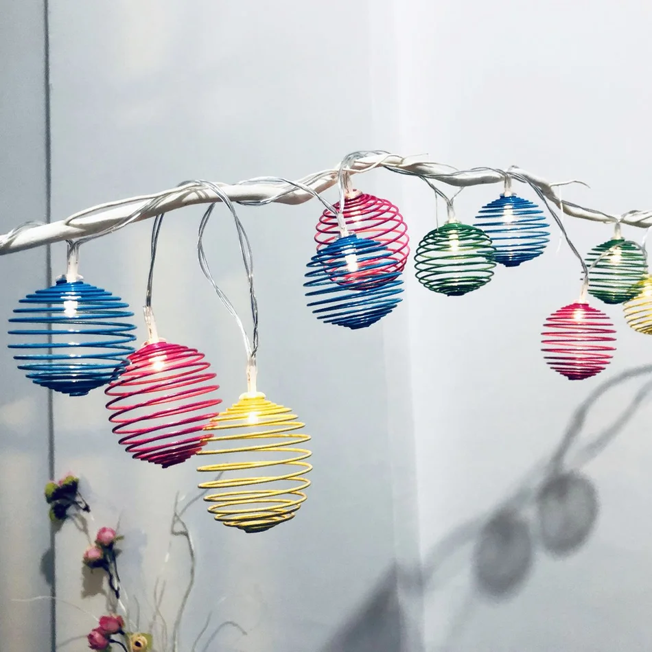 Lovely Round Color Spring Ball Led String Light 1.5m 10leds,Holiday Lighting Decor,Easter Day Party Garland Decoration Ambilight
Lovely Round Color Spring Ball Led String Light 1.5m 10leds,Holiday Lighting Decor,Easter Day Party Garland Decoration Ambilight