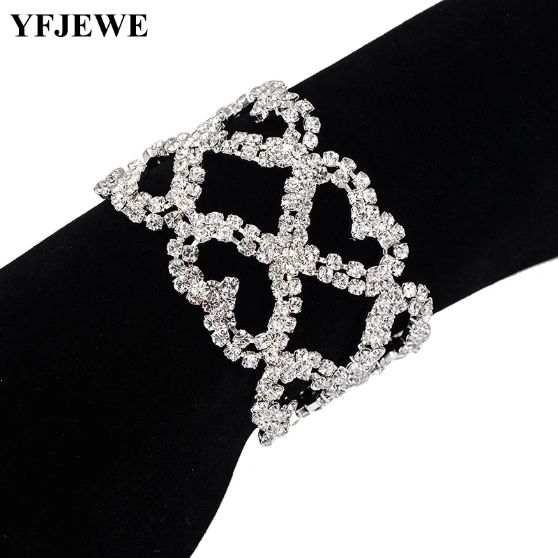 YFJEWE Hot Sale New Full Rhinestones Bracelet For Women Silver Color Vintage Handmade Chain Link Bracelet Free Shipping B215
YFJEWE Hot Sale New Full Rhinestones Bracelet For Women Silver Color Vintage Handmade Chain Link Bracelet Free Shipping B215