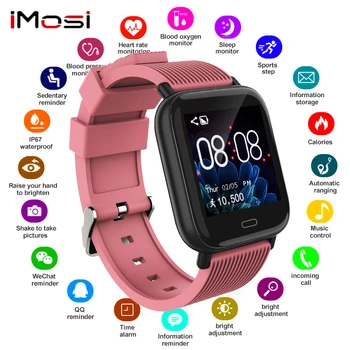 2019 New Women's Smart Watches Blood Pressure Fitness Tracker Waterproof Smart Wristband Pedometer Sports Wrist Watch Men
2019 New Women's Smart Watches Blood Pressure Fitness Tracker Waterproof Smart Wristband Pedometer Sports Wrist Watch Men