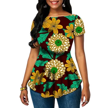 African clothing women print dresses short sleeve dashiki fashion outfit party Ankara outfits customized for ladies
African clothing women print dresses short sleeve dashiki fashion outfit party Ankara outfits customized for ladies