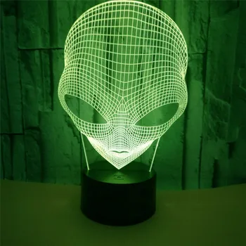 3D LED Night Light Big Eyes Alien Action Figure 7 Colors Touch Optical Illusion USB Table Lamp Home Decoration For Children Gift 
3D LED Night Light Big Eyes Alien Action Figure 7 Colors Touch Optical Illusion USB Table Lamp Home Decoration For Children Gift