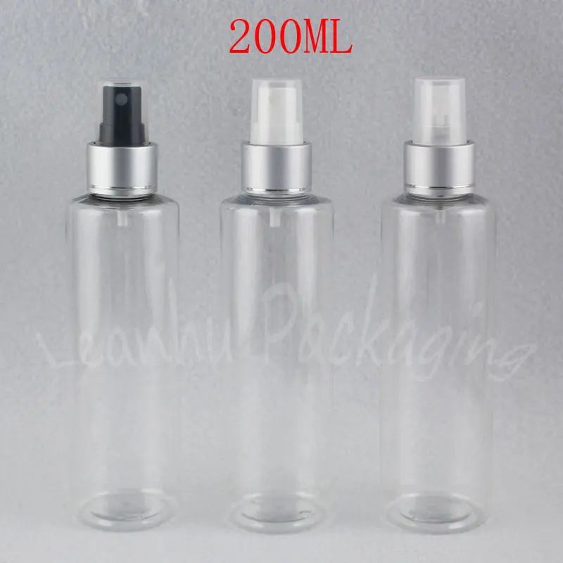 200ML Transparent Flat Shoulder Plastic Bottle With Spray Pump , 200CC Makeup Sub-bottling , Toner / Water Packaging Bottle
200ML Transparent Flat Shoulder Plastic Bottle With Spray Pump , 200CC Makeup Sub-bottling , Toner / Water Packaging Bottle