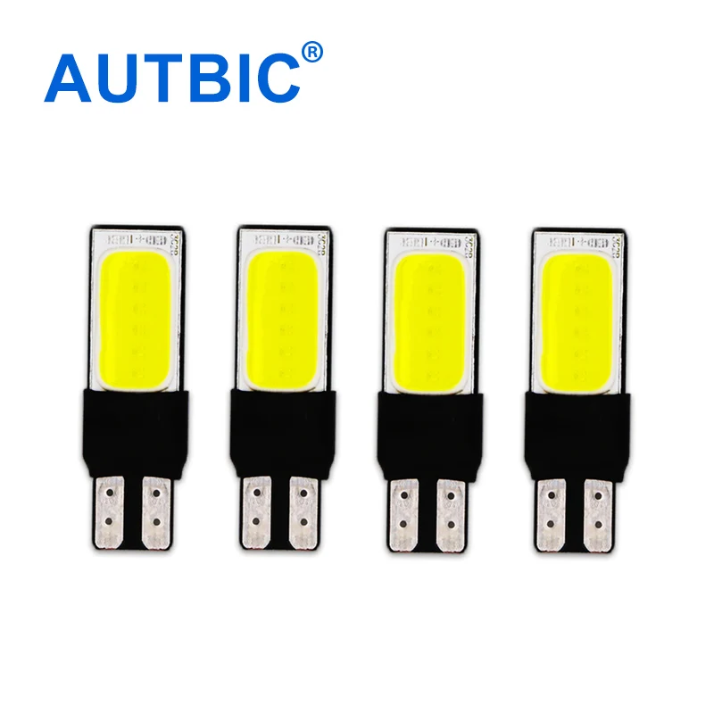 AUTBIC 4PCS T10 W5W 168 194 COB Lamp Bulb Car Wedge Side Bulbs White 6500K Auto Dome Door Map Lights
AUTBIC 4PCS T10 W5W 168 194 COB Lamp Bulb Car Wedge Side Bulbs White 6500K Auto Dome Door Map Lights