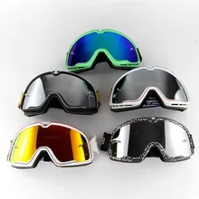 2017 new high-grade retro 100 goggles outdoor riding cross-country ski goggles Harley goggles set YH07!With box!free shipping!!
2017 new high-grade retro 100 goggles outdoor riding cross-country ski goggles Harley goggles set YH07!With box!free shipping!!