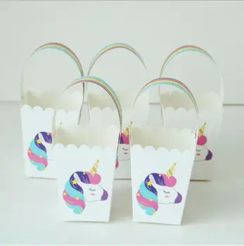 50Pcs Creative Cute Unicorn Style Wedding Favors Candy Boxes Bomboniera Paper Handbag Chocolate Box Party Supplies Gift Box
50Pcs Creative Cute Unicorn Style Wedding Favors Candy Boxes Bomboniera Paper Handbag Chocolate Box Party Supplies Gift Box