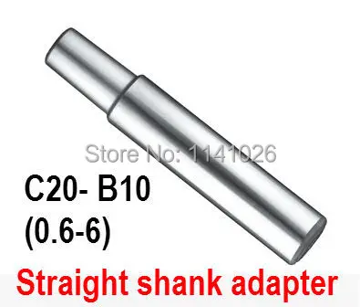 1PCS Drill Sleeve C20 B10 straight Shank Adapter Drill Chuck Arbor Drilling Lathe Machine Capacity 0.6-6mm
1PCS Drill Sleeve C20 B10 straight Shank Adapter Drill Chuck Arbor Drilling Lathe Machine Capacity 0.6-6mm