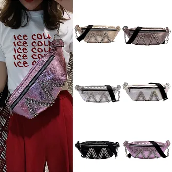 Waist bag Women Ladies Bright Diamonds Versatile Waist Bag Messenger Bag Shoulder Bag сумка на пояс женская #300 6
Waist bag Women Ladies Bright Diamonds Versatile Waist Bag Messenger Bag Shoulder Bag сумка на пояс женская #300 6