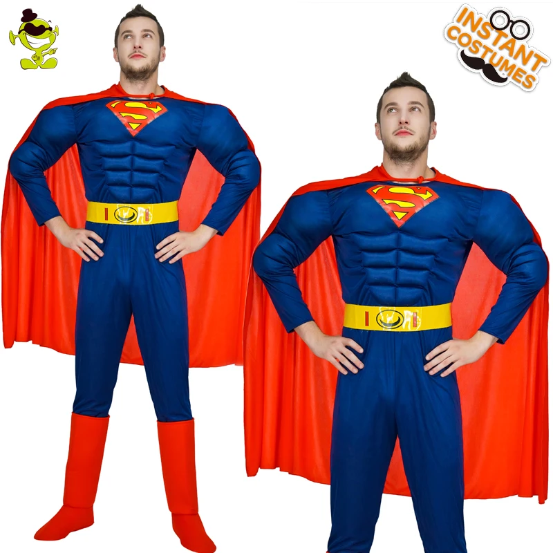 High Quality Superman American Captain Costume Adult MAN The Avengers Thor Costume for Halloween Party SuperHero Imitation Sets
High Quality Superman American Captain Costume Adult MAN The Avengers Thor Costume for Halloween Party SuperHero Imitation Sets