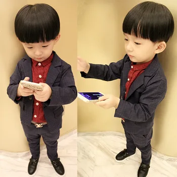 2016 New Children Suit Baby Boys Suits Kids Blazer Boys Formal Suit For Wedding Boys Clothes Set Jackets Blazer+Pants 2pcs 3-10Y
2016 New Children Suit Baby Boys Suits Kids Blazer Boys Formal Suit For Wedding Boys Clothes Set Jackets Blazer+Pants 2pcs 3-10Y