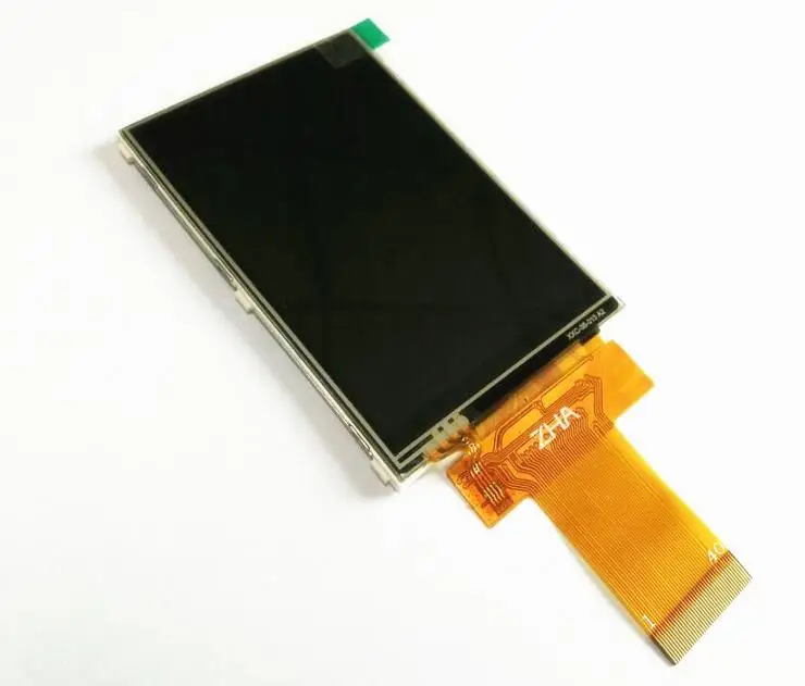 3.5 inch TFT LCD screen with touch panel display MCU interface 8/16bit SPI 40pin ILI9486 320*480 plug-in type need connector
3.5 inch TFT LCD screen with touch panel display MCU interface 8/16bit SPI 40pin ILI9486 320*480 plug-in type need connector