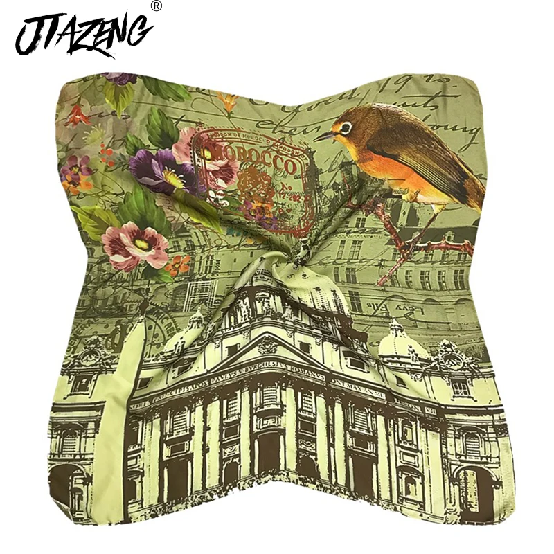 Architecture Flowe Spring Summer Hot Sale Silk Scarf Muslim Head Scarf Hair Tie New Print Women Fashion Scarf 2019 Accessories
Architecture Flowe Spring Summer Hot Sale Silk Scarf Muslim Head Scarf Hair Tie New Print Women Fashion Scarf 2019 Accessories