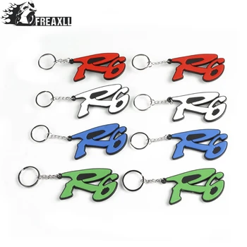 Motorcycle Accessories Rubber Keychain Keyring chip Motor bike Moto Part Car Key Ring Holder For Yamaha YZF R6 Blue White Red
Motorcycle Accessories Rubber Keychain Keyring chip Motor bike Moto Part Car Key Ring Holder For Yamaha YZF R6 Blue White Red