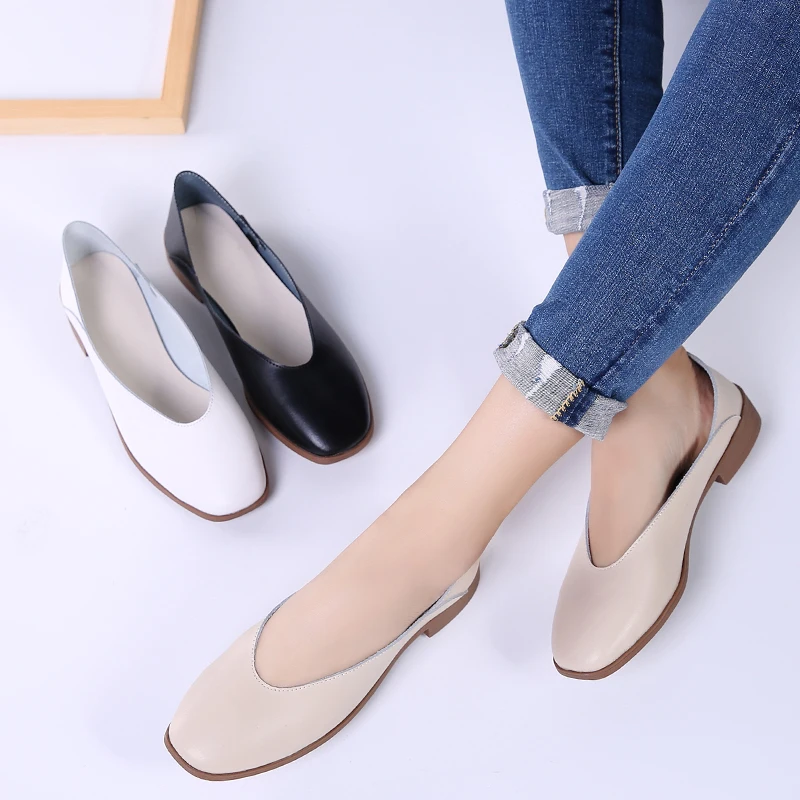 LeFoche 2019 Women's Leather Loafers Ballet Flat Casual Moccasins Wild Driving Oxfords Breathable Slip on Walking Shoes Indoor
LeFoche 2019 Women's Leather Loafers Ballet Flat Casual Moccasins Wild Driving Oxfords Breathable Slip on Walking Shoes Indoor