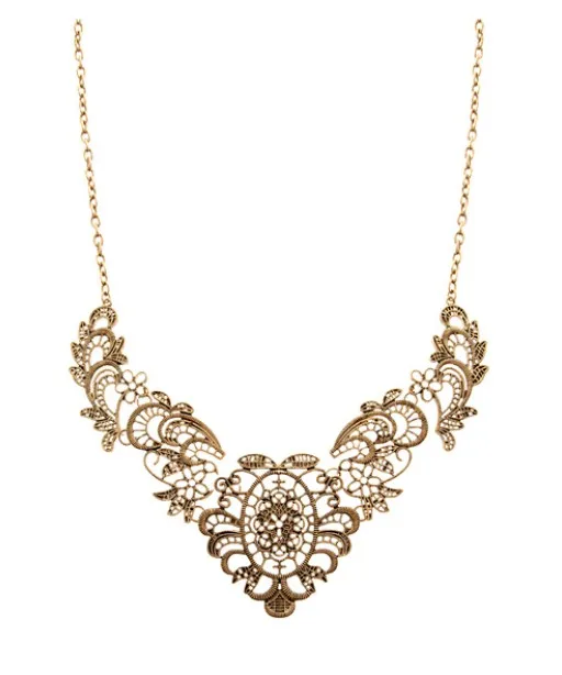 Fashion Luxurious Brazil Collar statement hollow necklace collares women vintage Jewelry Wholesale
Fashion Luxurious Brazil Collar statement hollow necklace collares women vintage Jewelry Wholesale