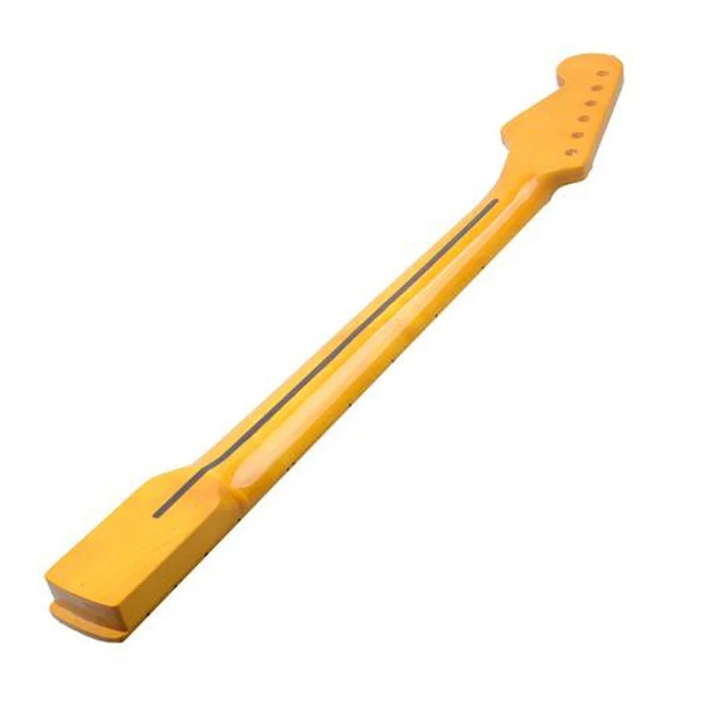 Yellow Gloss 22 Fret Maple Guitar Neck Maple Neck For ST FD Electric Guitar Neck
Yellow Gloss 22 Fret Maple Guitar Neck Maple Neck For ST FD Electric Guitar Neck