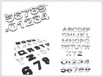 High quality auto styling 3D metal digital letter car sticker black silver for Tesla Suzuki Isuzu Daihatsu Aston Martin Volvo
High quality auto styling 3D metal digital letter car sticker black silver for Tesla Suzuki Isuzu Daihatsu Aston Martin Volvo