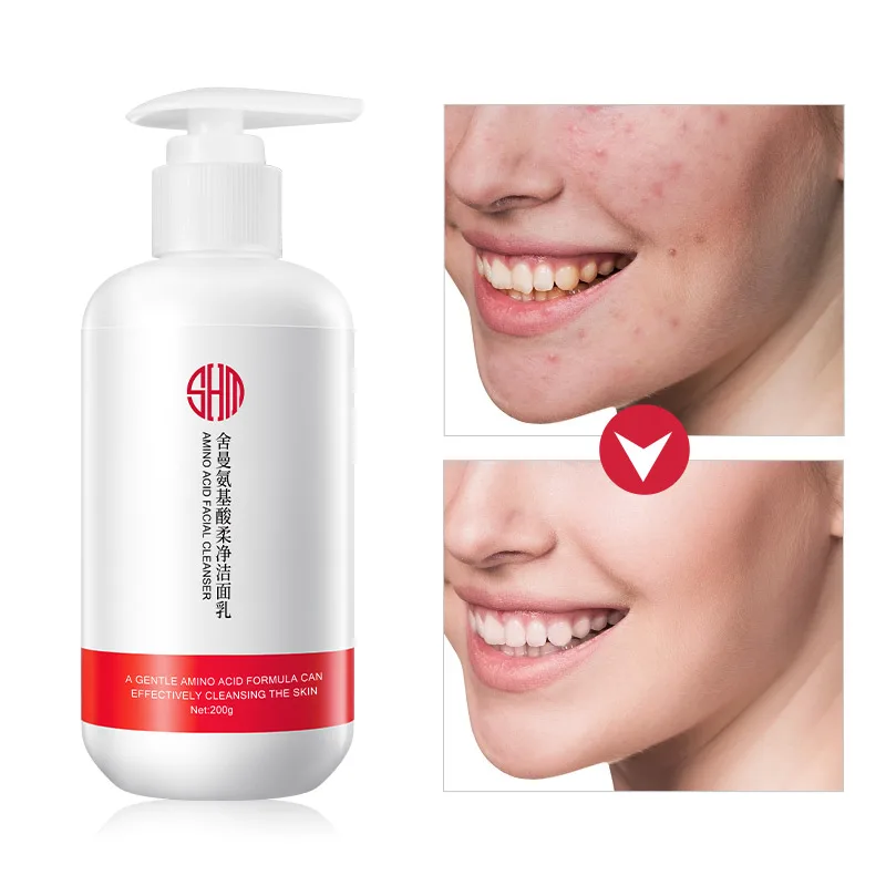200ML Amino Acid Facial Cleanser Anti Aging Deep Cleansing Moisturizing Face Wash Exfoliating Gel Deep Pore Cleansing Skin Care
200ML Amino Acid Facial Cleanser Anti Aging Deep Cleansing Moisturizing Face Wash Exfoliating Gel Deep Pore Cleansing Skin Care